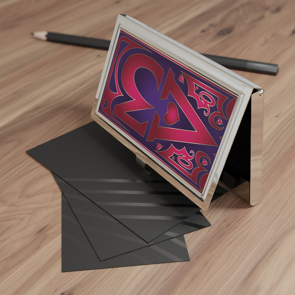 HH Velvette Business Card Holder