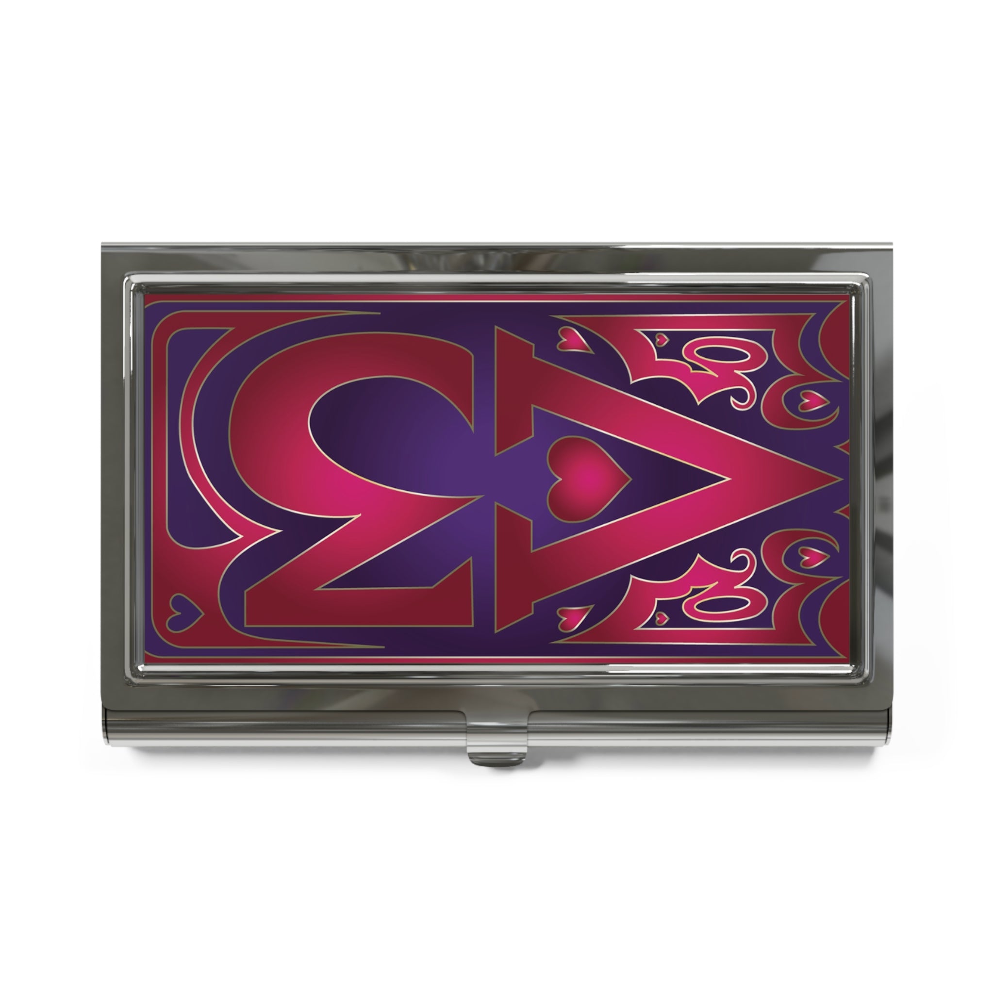 HH Velvette Business Card Holder